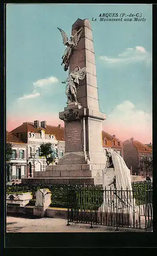 AK Arques, Le Monument aux Morts