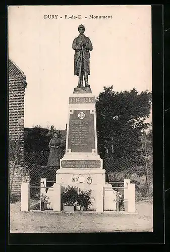 AK Dury, Monument