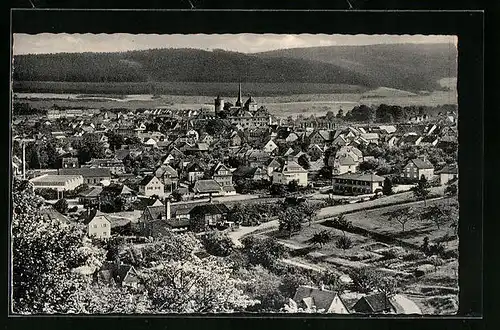 AK Schlitz /Hessen, Gesamtansicht aus der Vogelschau