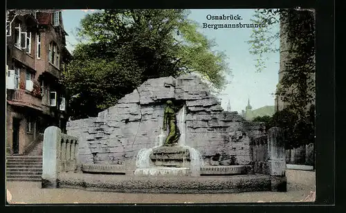 AK Osnabrück, Bergmannsbrunnen