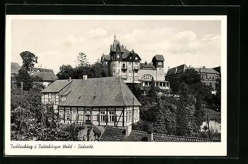 AK Tecklenburg im Teutoburger Wald, Südseite der Stadt