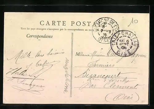 AK La Neuville-en-Hez, Carrefour du Magasin, Poste du Brigadier forestier