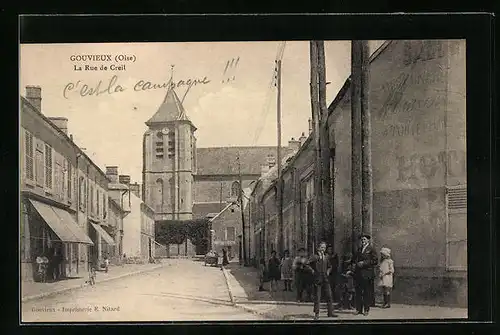 AK Gouvieux, La Rue de Creil