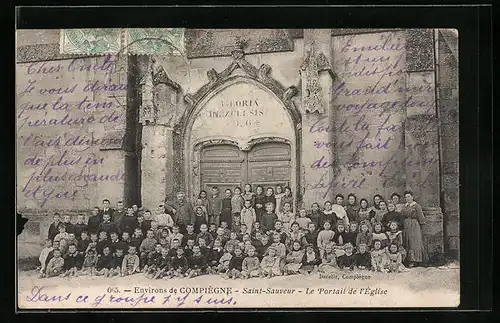 AK Saint-Sauveur, Le Portail de l`Eglise