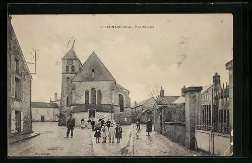 AK Saint-Léonard, Rue du Canal