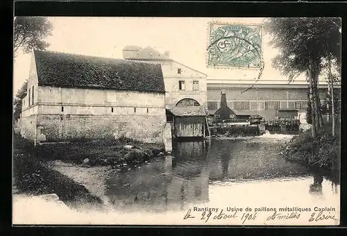 AK Rantigny, Usine de paillons métalliques Caplain