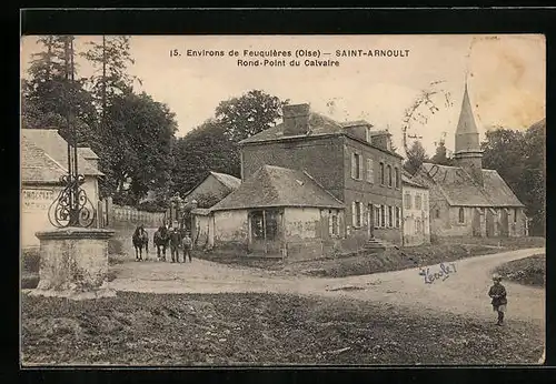 AK Saint-Arnoult, Rond-Point du Calvaire