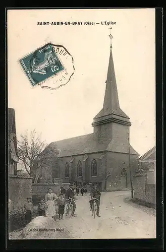 AK Saint-Aubin-en-Bray, L`Eglise
