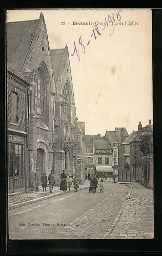 AK Breteuil, Rue de l`Eglise