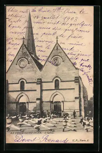 AK Lacroix-Saint-Ouen, L`Eglise