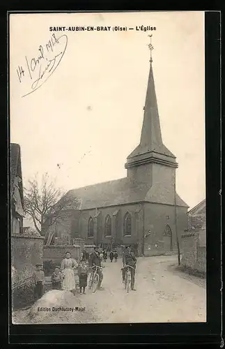 AK Saint-Aubin-en-Bray, L`Eglise