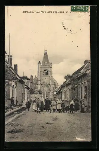 AK Bulles, La Rue des Telliers