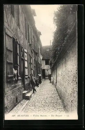 AK Beauvais, Vieilles Maisons, Rue Bucquet