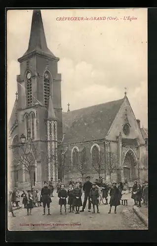 AK Crèvecoeur-le-Grand, L`Eglise