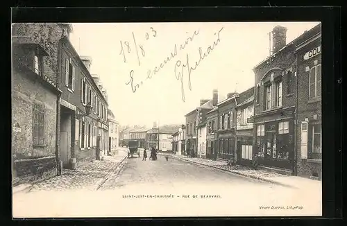 AK Saint-Just-en-Chaussée, Rue de Beauvais