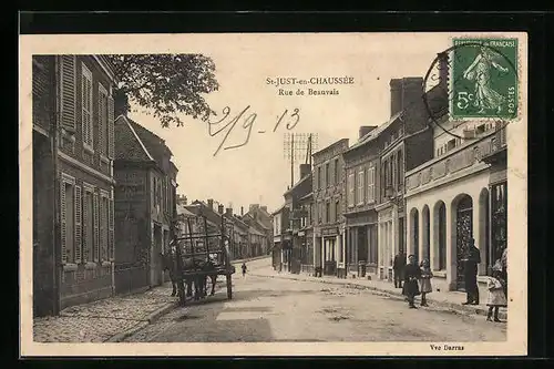 AK Saint-Just-en-Chaussée, Rue de Beauvais