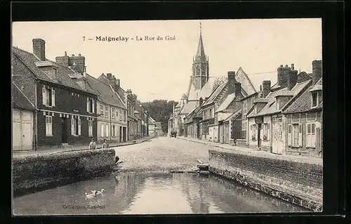 AK Maignelay, La Rue du Gué