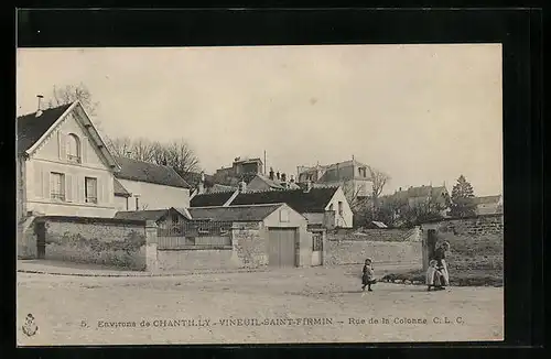 AK Vineuil-Saint-Firmin, Rue de la Colonne