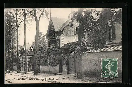 AK Senlis, Rue du Moulin-Saint-Rieul