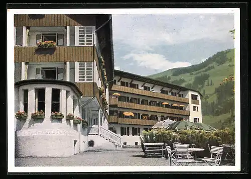 AK Mittelberg, Hotel Walsertal mit Umgebung