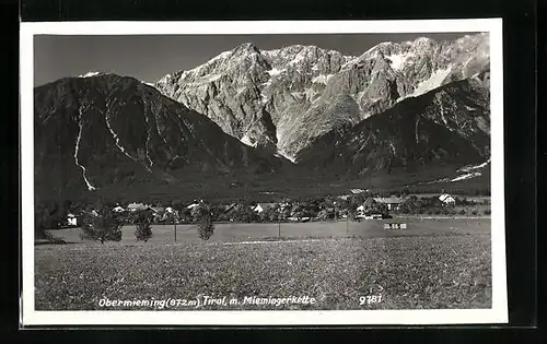 AK Obermieming, Teilansicht mit Miemingerkette