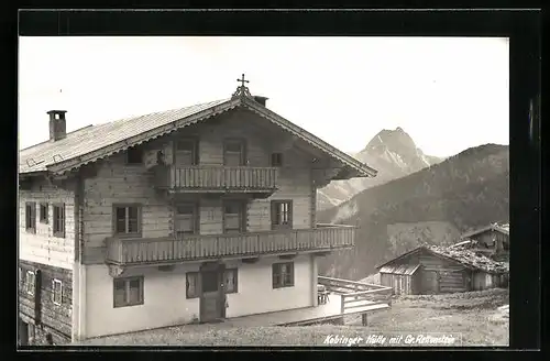 AK Kirchberg, Gasthof Kobingerhütte mit Gr. Rettenstein