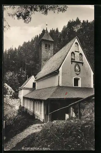 AK Klobenstein, Kirche mit Umgebung