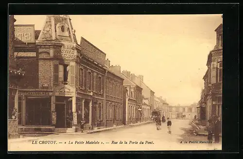 AK Le Crotoy, La Petite Matelote, Rue de la Porte du Pont