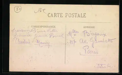 AK L`Étoile, Rue du Pont, Strassenpartie