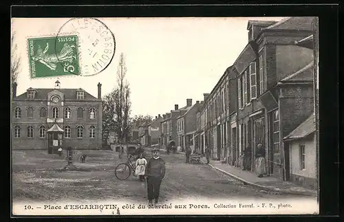 AK Escarbotin, Place côté du Marché aux Porcs