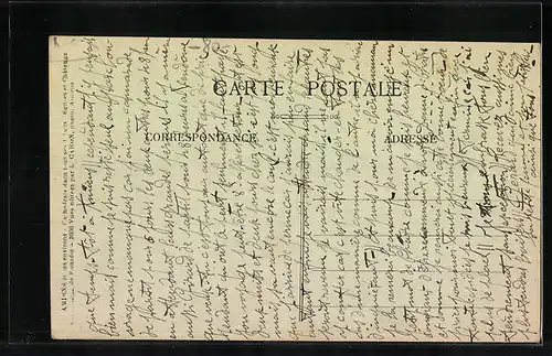 AK Camon, Christ et rue de l`Eglise