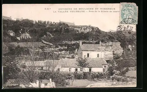 AK La Vallèe Heureuse, Près de la Scierie de marb...