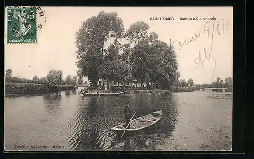 AK Saint-Omer, Marais à Clairmarais
