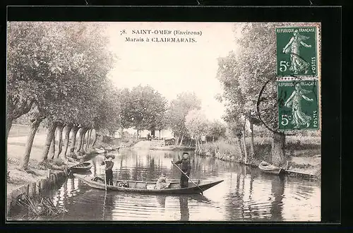 AK Saint-Omer, Marais à Clairmarais