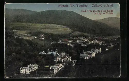 AK Kúpele Trencianské Teplice, Celkový pohl`ad