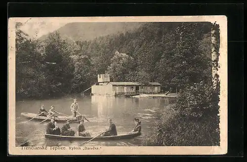 AK Trencianské Teplice, Rybník Baracka