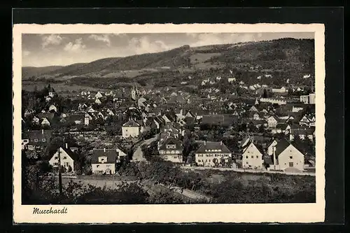 AK Murrhardt, Ortsansicht aus der Vogelschau