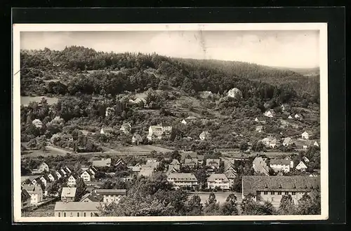 AK Murrhardt, Ortsansicht aus der Vogelschau