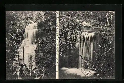 AK Murrhardt, Blick zu den Wasserfällen