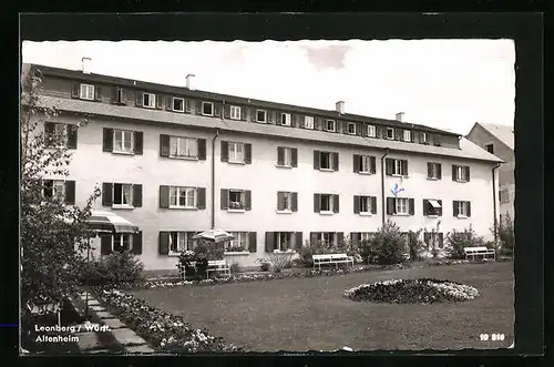 AK Leonberg / Württ., Altenheim, Seestrasse 70