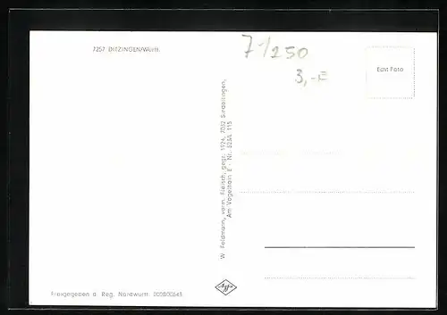 AK Ditzingen / Württ., Gesamtansicht