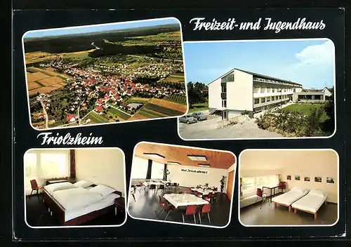 AK Friolzheim, Ortsansicht, Freizeit- und Jugendhaus