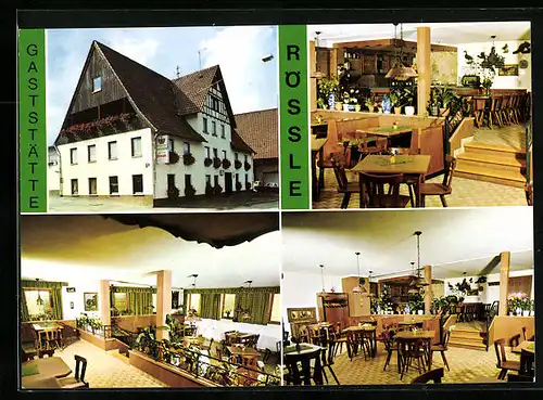 AK Rottenburg, Gaststätte Rössle, Böblinger Strasse 23
