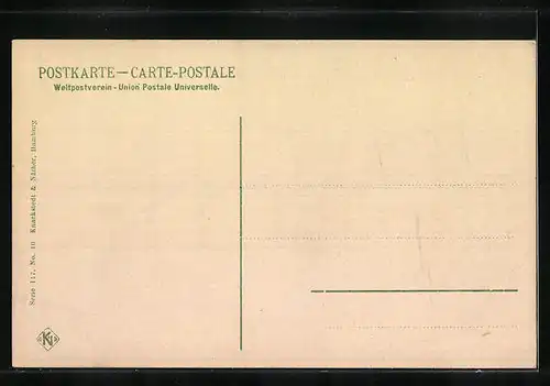 AK Köln a. Rh., Am Rheinufer mit Strassenbahn