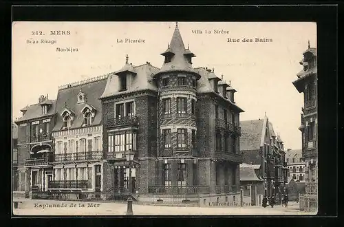 AK Mers, Rue de Bains