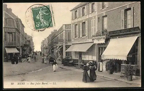 AK Mers, Rue Jules Barni