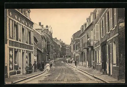 AK Mers-les-Bains, La Grande Rue