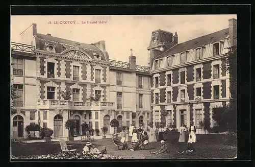 AK Le Crotoy, Le Grand Hotel