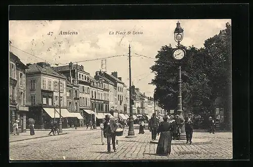 AK Amiens, La Place St. Denis
