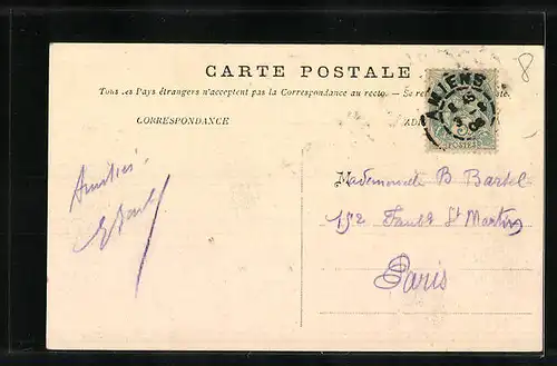 AK Amiens, La Place St. Denis